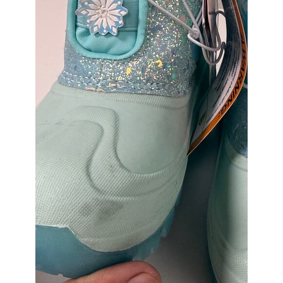 Disney Frozen Toddler Light-Up Waterproof Boots — brand new with minor stains - Picture 2 of 8